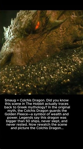The Hobbit Smaug = Greek Myth Colchis Dragon? #movie #movies #greekmythology #thehobbit #smaug