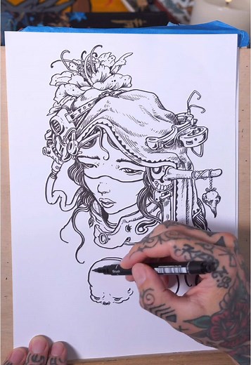 Doodle Drawing Techniques for Beginners