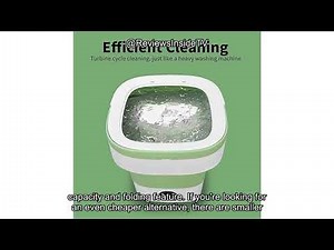 Mini 15L Portable Washing Machine Review: Is It Worth the Investment for Travel Laundry?