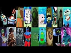 Defeats Of My Favorite SpongeBob SquarePants Villains Part 1