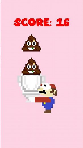 Mario Challenged Fart Phonk game🤣🤣 #shortvideo #mario #minecraft #gaming #memes