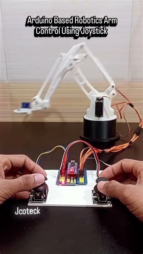 Arduino Based Robotics Arm Control using Joystick