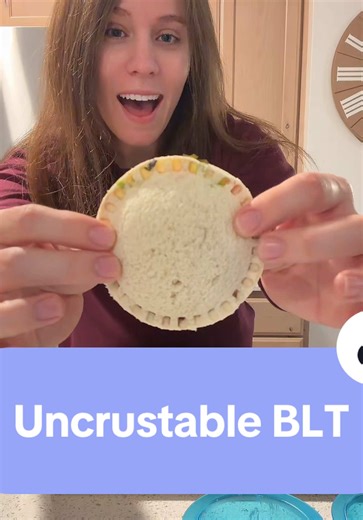 Why didn’t I think of this before??? #uncrustables #blt #food #toddlerfood #foodhack