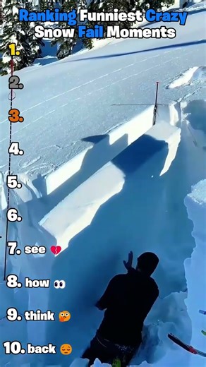 Ranking Best Snow Fail Moments