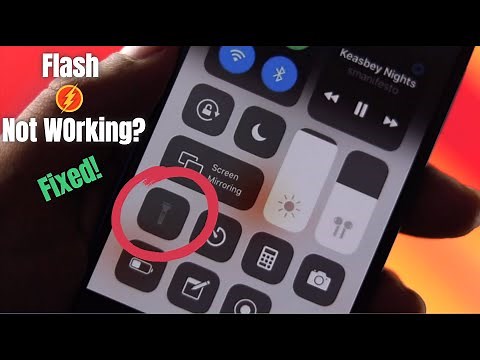 Fix- Flashlight not working! [Icon Grayed Out on iPhone]