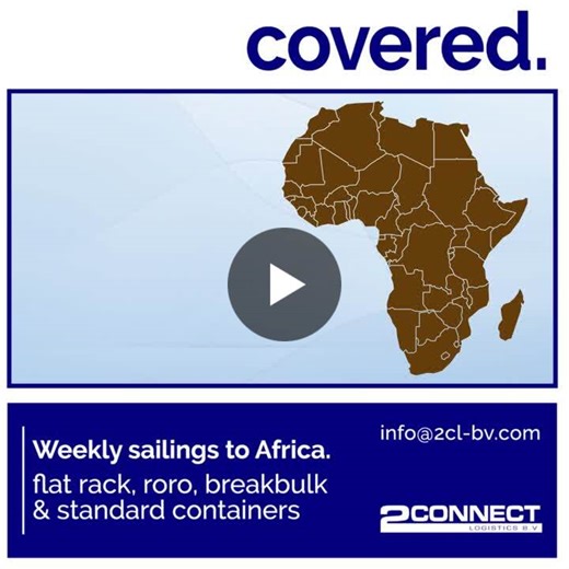 #shipping #africatrade #logistics #oceanfreight #supplychain | 2Connect Logistics B.V.