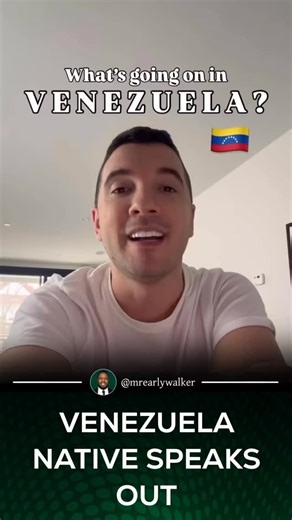 Early Walker on Instagram: "Venezuela native speaks out… #explorepage #shaderoom"