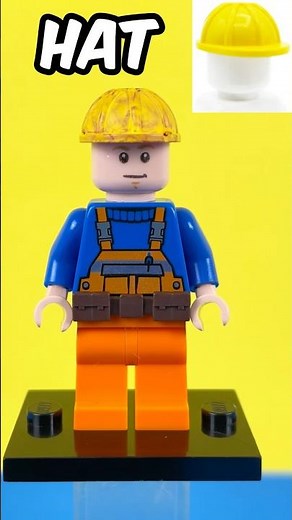 How to make Bob the Builder in LEGO…