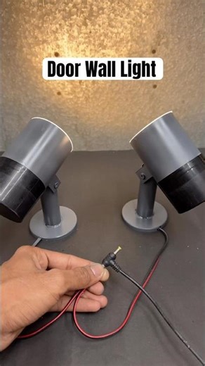 😳Making Door Wall Light Hanging Using PVC PiPe #shorts #wallhanging
