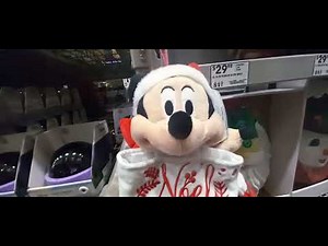 Gemmy 2023 - Animated Plush Mickey Mouse Christmas Stocking