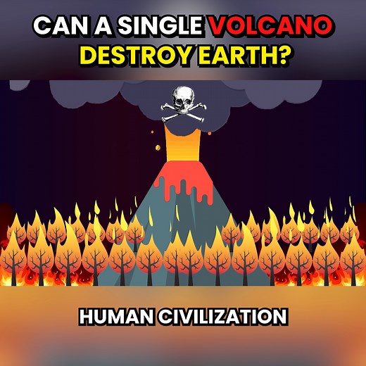 How a Single Volcano Could Destroy The World! 😱 | Real Life Lore