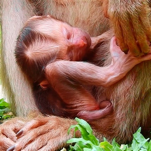 new baby monkey needs more milk mom | Monkey TV Daily