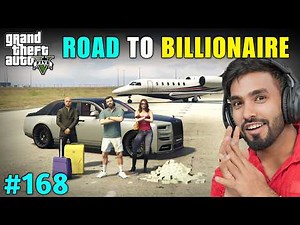 MY FIRST DAY AS A BILLIONAIRE | GTA 5 GAMEPLAY #168