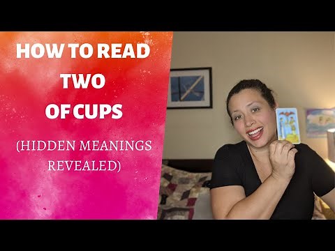 TWO OF CUPS tarot card MEANING & symbolism (Includes reversed meanings & astrology)