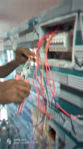 DB wiring and connection ! MCB BOX connection . electric work #electric #house #wiring