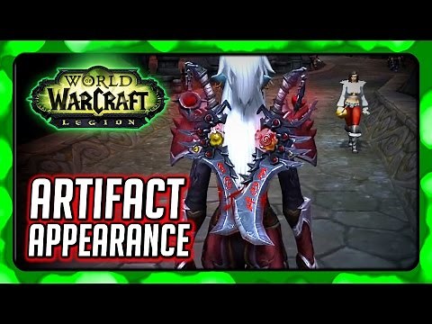 WOW Legion 🌟 Rogue Order Hall Campaign Artifact Appearance