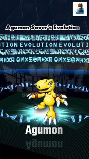 Agumons Savers's Evolution Lines #shorts #digimon
