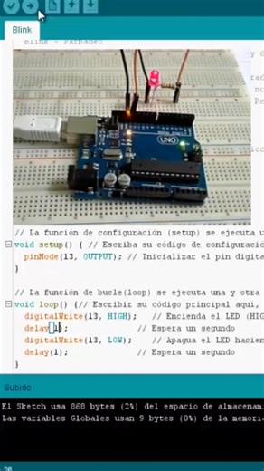 Velocidad Máxima de Parpadero Perceptible 🤯 #electronica #programacion #led #arduino | Tera Electronics