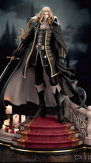 #Alucard #castlevania #imprecion3dresina #aerografo #custom