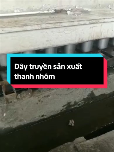 Dây truyền sản xuất thanh nhôm tự động