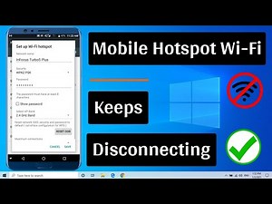 Fix shared Mobile Hotspot WiFi keeps disconnecting in Laptop | WiFi bar bar disconnect kyu hota hai?