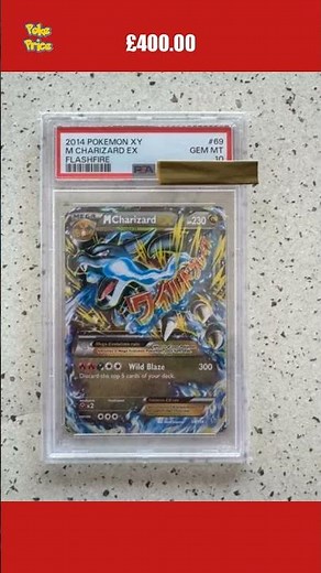 M Charizard EX 69/106 XY Flashfire Pokemon Card PSA 10 Gem Mint