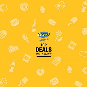 Put a pep in your step with Cheers—these great deals will have you feeling on top of the world! Offer is available at all Cheers & FairPrice Xpress stores. Products and variants availability vary from store to store. While stocks last. | Cheers | Facebook