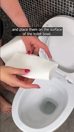 Drop Toothpaste and Coca-Cola in Your Toilet