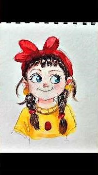 Cute Anime Girl Drawing in 30 Seconds ✨ | Easy Step-by-Step #drawing #tutorial #anime #art