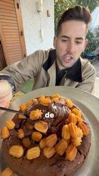 🍫I just tried something I didn't know I needed in my life... a chocolate cake with churros 🤤