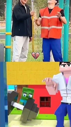 Jinu Tries to PRANK Zombie (Hindi) #minecraft #shorts #sigma #animation#trending #ytshorts