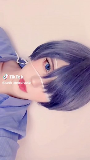 Ciel Phantomhive Cosplay Makeup Transformation