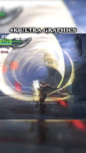 Kratos Faces Colossus (RTX ON) Gameplay | God Of War 2 Ray Tracing #godofwar #reshade #raytracing