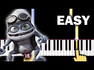 Crazy Frog MEME song (Axel F) - EASY Piano tutorial
