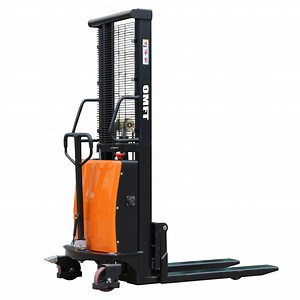 [Hot Item] 1.5t 1500kg 1.5ton Battery Operated Electric Reach Stacker Lifting Height 3000mm 3m Mast Duplex Mast Two Stage Mast Pallet Stacker Fork Lift Pallet Truck