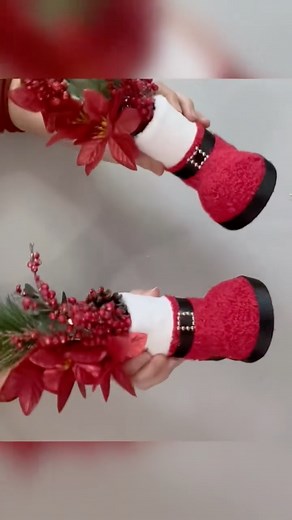 In case you missed this one. Santa Boots DIY | We Craft Around