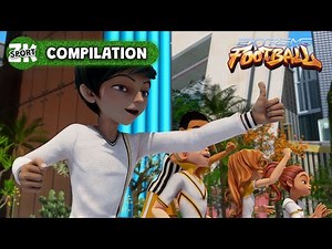 Extreme Football ⚽ Season 1, Episodes 34-36 💥 1+ Hour World Cup Soccer Cartoon Compilation