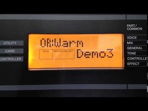 Yamaha S08 Factory Sounds Demo