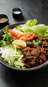 Shaking Beef Rice Bowl using leftover steak🔥🥩 | Marion Grasby