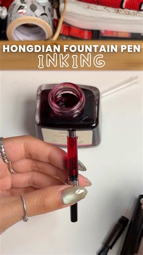 Pink Fountain Pen Ink Review: Gorgeous $10 Hongdian Pink