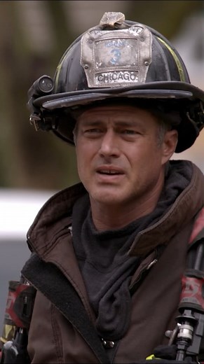 Firehouse 51 rush to put out a high school fire. Chicago Fire | NBC and Peacock | One Chicago