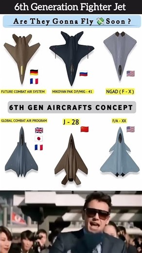 6Th Generation Fighter Jets War 🐦‍🔥🔥 |😏 6th Generation Jets – Are They Gonna Fly Soon? 😳 |