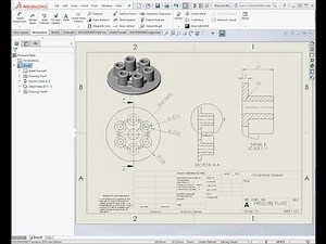 SOLIDWORKS Tutorial "Introduction to SOLIDWORKS (my first drawing)" (02/10)