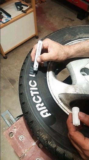 DIY Tire Lettering: How to Paint Your Tire Letters Like a Pro | Quick Guide #shorts