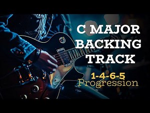 C Major Backing Track 1-4-6-5 Progression | Emotional & Smooth Jam