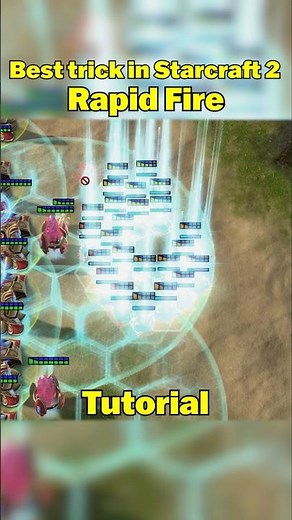 Starcraft 2 : How to Rapid Fire ? #starcraft #gaming
