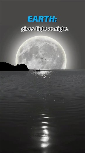 Moon vs Sun: What Do They Actually Do? |🌎☀️ #sun #universe