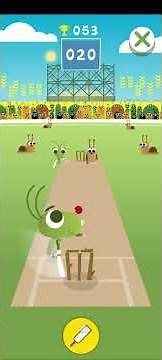google doodle cricket game #games