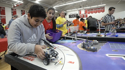 Chalked Up: Students to face off in Lego robotics competition; CCBC expanding offerings
