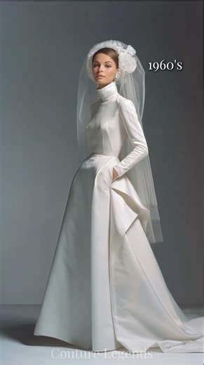 The Evolution of the Bride (1840 - 2000s) 👰‍♀️ 160 Years of Wedding Fashion in 60 Seconds #klingai